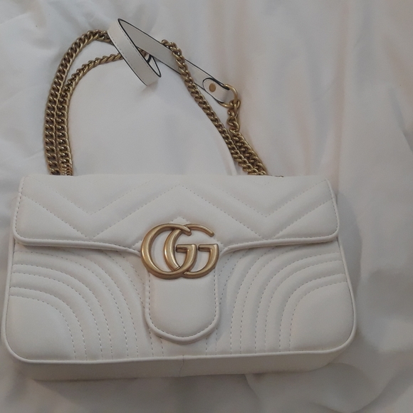 Gucci- GG Marmonte Small Mattelasse Purse - Picture 5 of 6